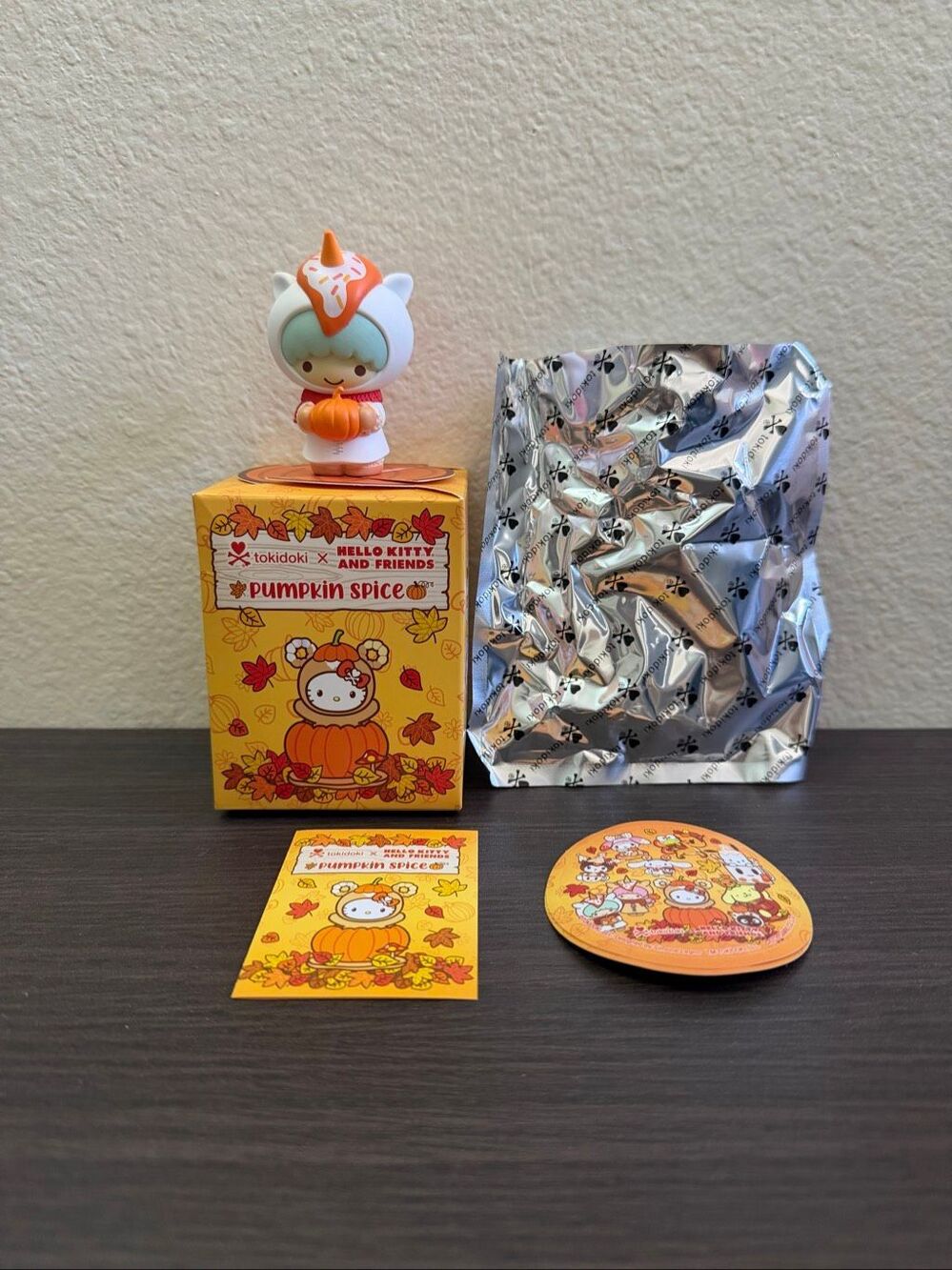 Tokidoki x Hello Kitty & Friends Pumpkin Spice Blind Box Figure - Kiki